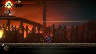 SHINOBI: Art of Vengeance Train Section - Arachno Tank Boss Fight