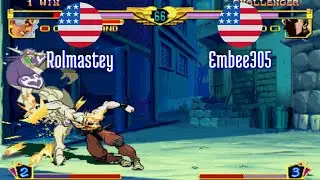 FT3 @jojobanr1: Rolmastey (US) vs Embee305 (US) [JoJo HFTF jojoban Fightcade] Jan 9