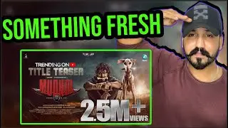 Mudhol Title Teaser REACTION | Vikram Ravichandran | Karthik Rajan | NON STOP REACTION