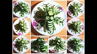 Engel001 . Fruit Art . Lebensmittel Kunst . Gurken Kunstwerk . Aktuelle Nachrichten .