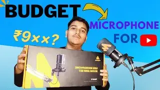 Budget Microphone 🎙️ Under 9&times;&times;/-  || Mauno Microphone Unboxing By Baruahchannel || Best microphone