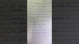 My home l Essay on my home #youtube #english #shorts #essay