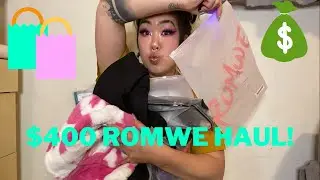 $400 ROMWE HAUL | SHEIN HAUL [I think they're the same?]