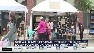 Annual Sidewalk Arts Festival returns to Sioux Falls