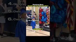 Ranking the Best Kindergarten Graduation😍🤣
