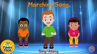 Marching Song Sing-Along Instrumental 🎤 | Kids Karaoke