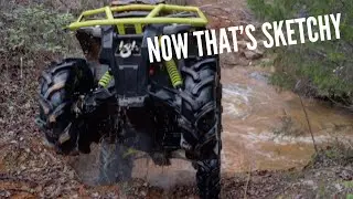 CLOSE CALL ON MY CAN-AM! FT. BRAYDON PRICE | Broken Nut Atv Park