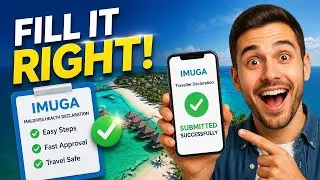 How to fill the Maldives Health Declaration form IMUGA