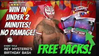 Rey Mysterio Birthday Bash Live Event Guide in Under 2 Minutes - WWE 2K25 MyFaction