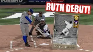 Babe Ruth Debut! - MLB The Show 18 Diamond Dynasty Gameplay