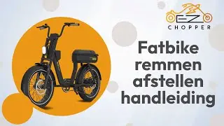 Fatbike remmen afstellen handleiding