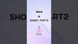 Stack in short Part 2| Java Collections| #shortsyoutube #short #tech #technical