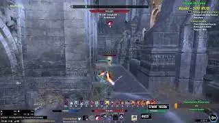 TESO pvp - Чистый Сорк в деле, нервы на пределе +NB?