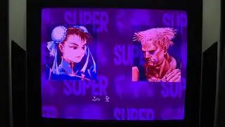 Super Street Fighter  2 X on a Sega Blast City cabinet: Chun Li walktrough
