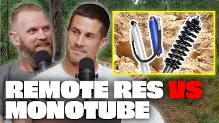 Comparing remote reservoir shocks to monotube shocks and adjustable suspension