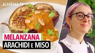 Melanzana arrosto con dressing di arachidi piccanti con Irene Volpe