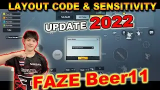 New! FAZE BEER11 Layout Code & New Sensitivity 2022