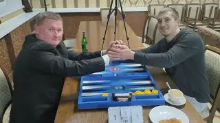 Long backgammon. Autumn Chelyabinsk Cup. Semi-final. I. Uldanov - V. Fesenko.