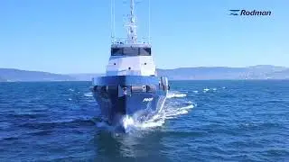 Nueva patrullera de gran eslora Rodman 130