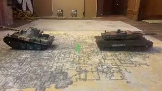 RC Tank tug-o-WAR!! 