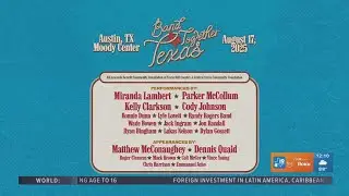 Miranda Lambert, Matthew McConaughey, Cody Johnson and others unite for concert aiding Texas flood r