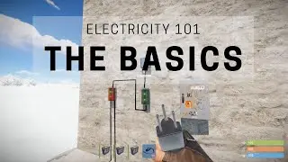 (RUST) Electricity 101 - The Basics S01 Ep.1 (A noob's guide)