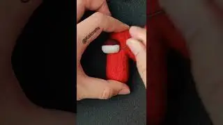 Alphabet Lore M Satisfying ASMR Needlefelt Art #shorts #alphabetlore