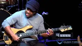 [MusicForce] Fodera Yin-Yang Monarch 4 Deluxe w/Pau Amarillo & Ebony Top 'Arirang' by Victor Wooten