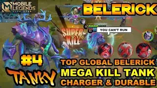 Top Global Belerick Gameplay Charger & Durable #4 - MLBB