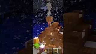 chimney tutorial for Christmas🎄🎀. with Christmas vibes❄️ #minecraft  #chimney #for #christmas 🎄🎀