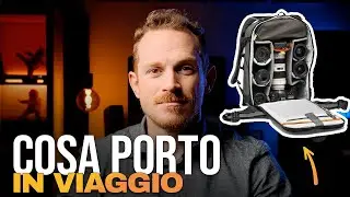 VIAGGIARE con la FOTOCAMERA | Che Borsa Fotografica e Zaino Usare per Muoversi in Aereo e Treno?