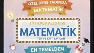 Tek ve çift sayılar soru çözümü YKS KPSS AGS DGS