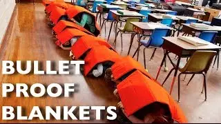 Bulletproof Blanket Will Shield Kids During School Shootings