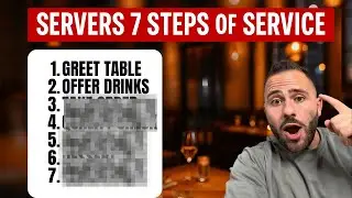 Servers Steps of Service for Max Sales | Restaurant Strategies