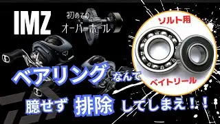 【復活】IMZ・初めてのオーバーホール。煩わしいベアリングを抜いてスッキリ‼✨️