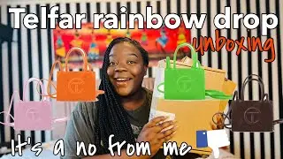 TELFAR RAINBOW DROP | DOUBLE UNBOXING | ITS A NO FROM THE BIG GIRLS | PLUS WHAT FITS