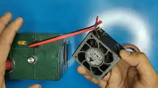Dc brushless cooling fan speed test