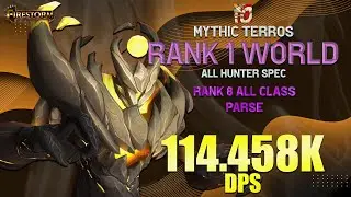 MYTHIC Terros Marksmanship PoV | Rank 1 Overall Hunter | Rank 8 All Class Parse | 114k DPS | Golee