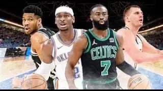 Creating a 2024 NBA playoff bracket if the season were to end today