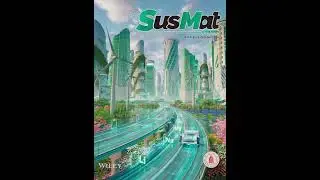 Journal Cover design of a Battery Powered Future City #scientific#journal #shorts #battery#energy