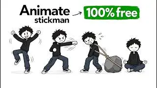 Create UNLIMITED Stickman Animations with AI | 100% FREE Forever