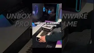 Unbox Alienware Pro Keyboard and Pro mouse #shorts #alienware