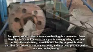 Vertical roller mill for clinker in European cement plants