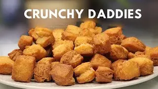 How to make Daddies | Easy soft Crunchy Daddies Recipe | Ugandan Snacks | Crunchy Soft Chin Chin 🤪 