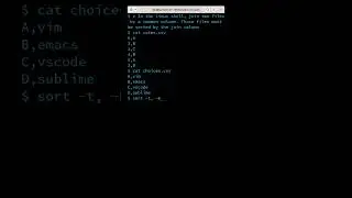 Using the Linux join command