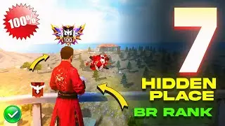 TOP 7 HIDDEN PLACES FOR BR RANK IN BERMUDA MAP | AFTER NEW SEASON | BR RANK TIPS AND TRICKS