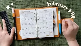 SLOWLEY BUILDING THE PERFECT PLANNING SYSTEM | February Flip + How I Index My Notes