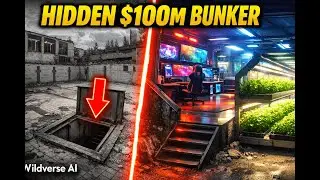 I Found a Hidden $100,000,000 Doomsday Bunker Under an Abandoned Pool! ☢️