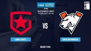 ГРАНД-ФИНАЛ. VIRTUS.PRO vs GAMBIT. BO-5. IEM Katowice 2021 by @Leninw & @CEH999