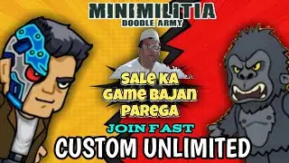 🔴Mini Militia Live - Doodle Army 2 live Game || Road to 4.89k Subscribers || Visugamer || MM LIVE